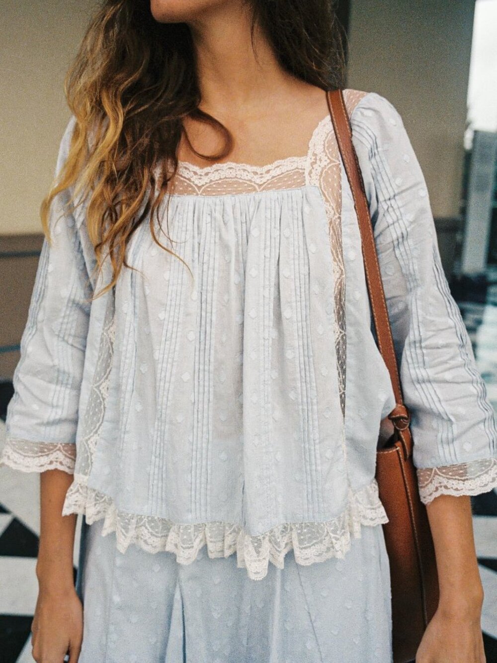 Christy Dawn The Tina Blouse in Mist S NWT
